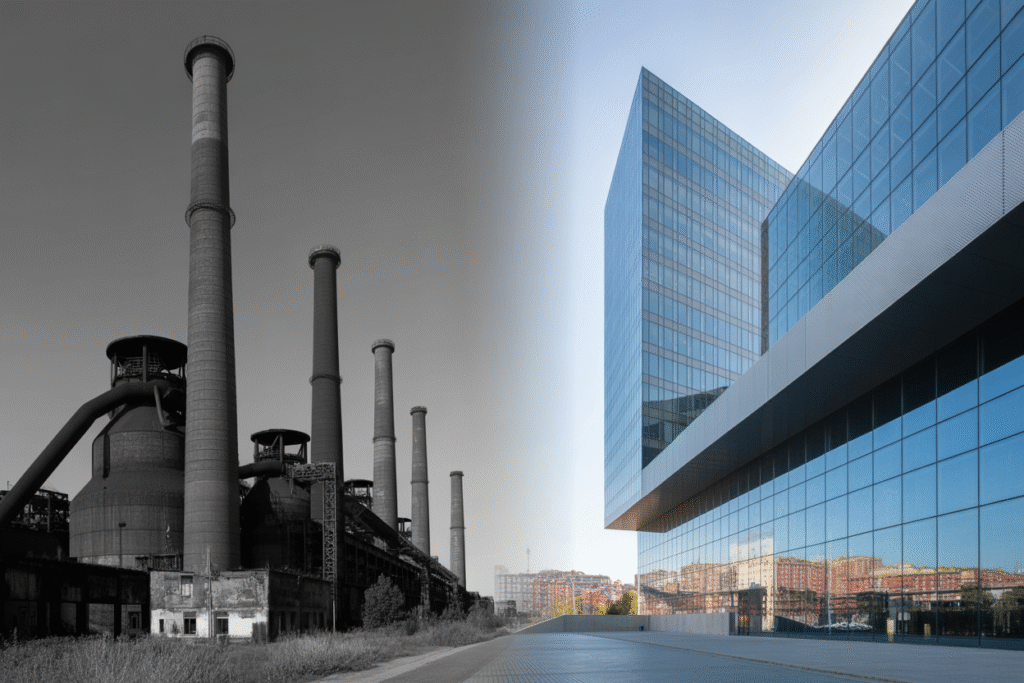 La transformación de la Margen Izquierda: del pasado industrial de los Altos Hornos al presente de innovación y servicios