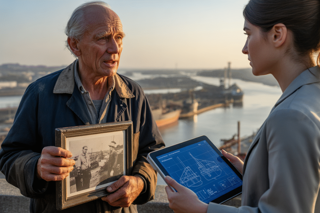 El futuro de la Margen Izquierda forjado en la unión de la experiencia de su pasado industrial y la innovación de las nuevas generaciones