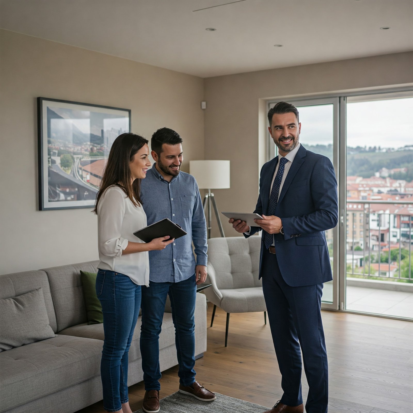 Conflicto de intereses al comprar piso en Bilbao, con un agente inmobiliario representando al comprador y al vendedor simultáneamente