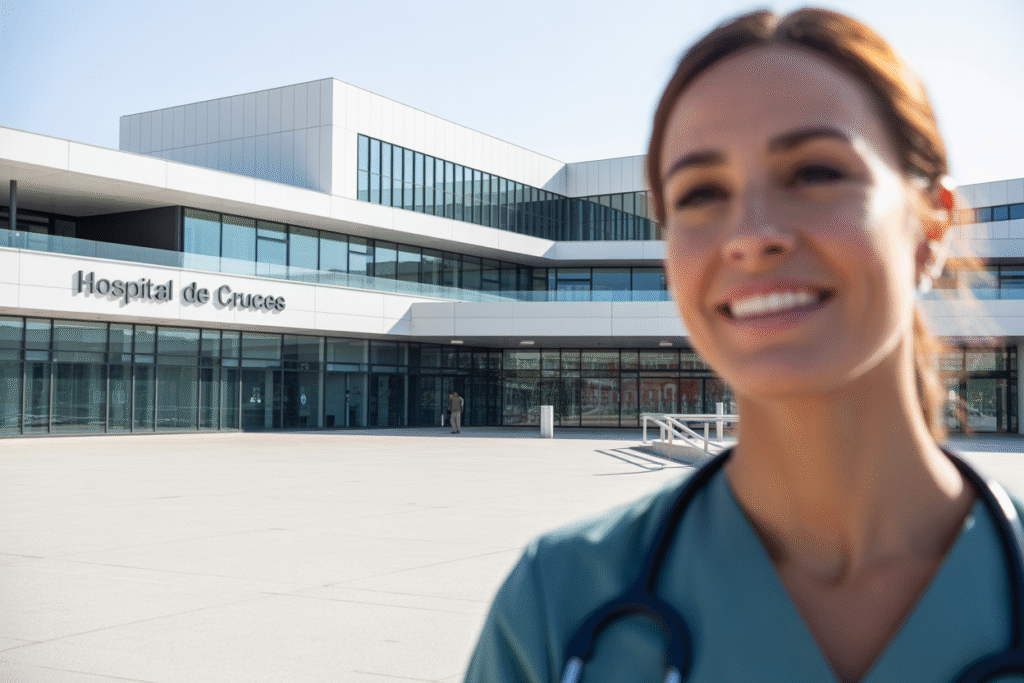 Red sanitaria de la Margen Izquierda, con el Hospital de Cruces como centro de referencia.